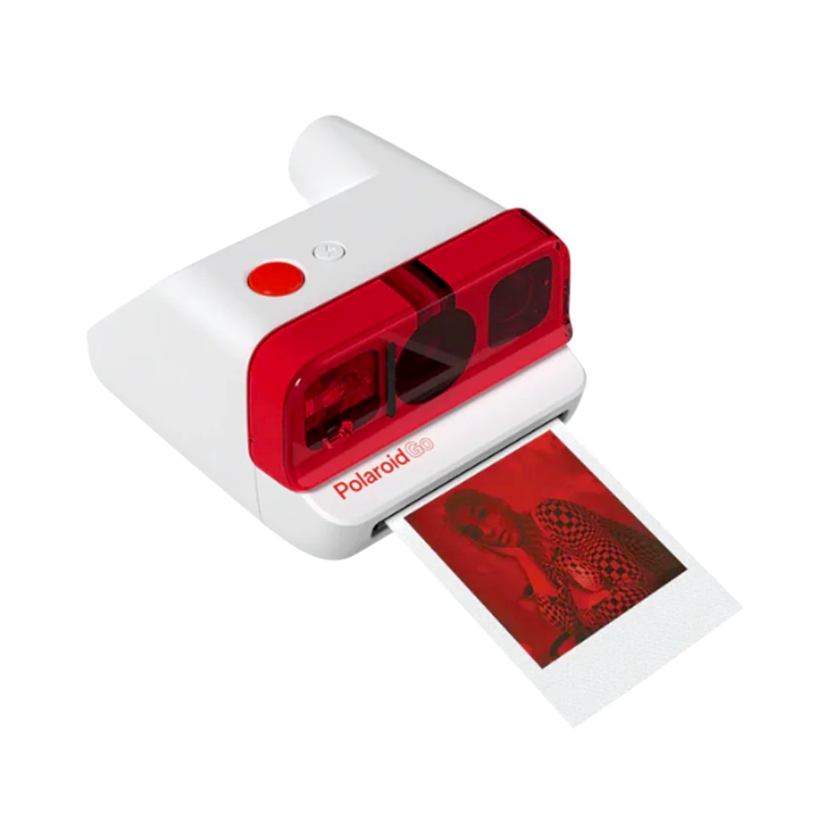 Красный цветной фильтр Polaroid Go Color Filter Set на моментальной камере