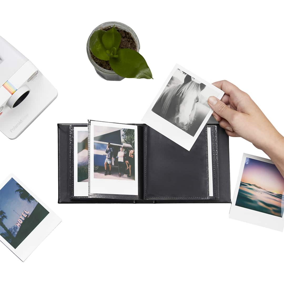 Внутренние страницы Polaroid Black Small Photo Album для моментальных фото