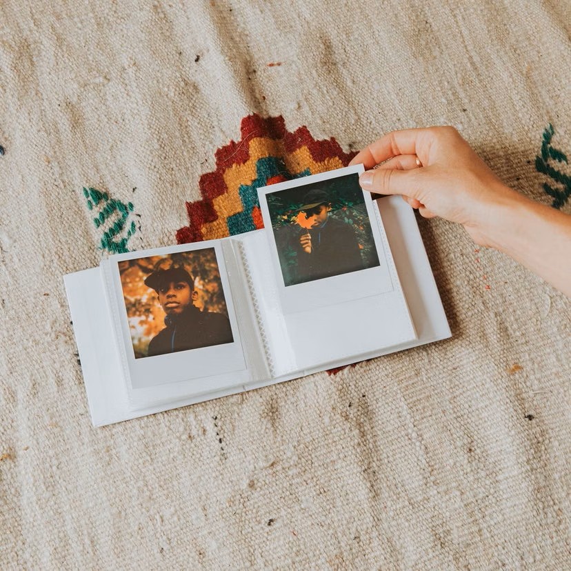 Внутренний формат Polaroid White Small Photo Album для хранения фото