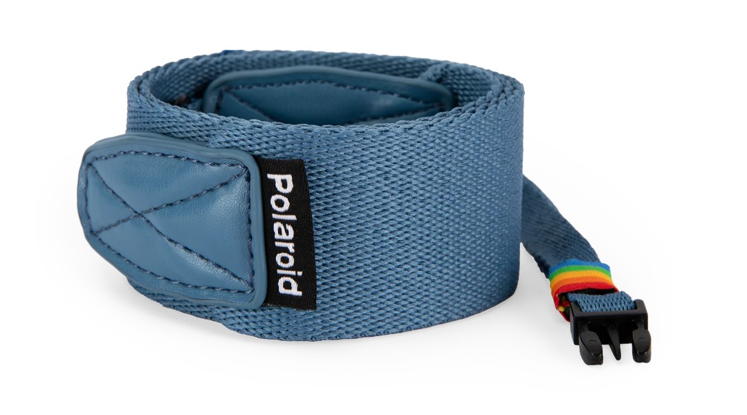 Polaroid Camera Strap Flat Calm Blue ремень для камеры