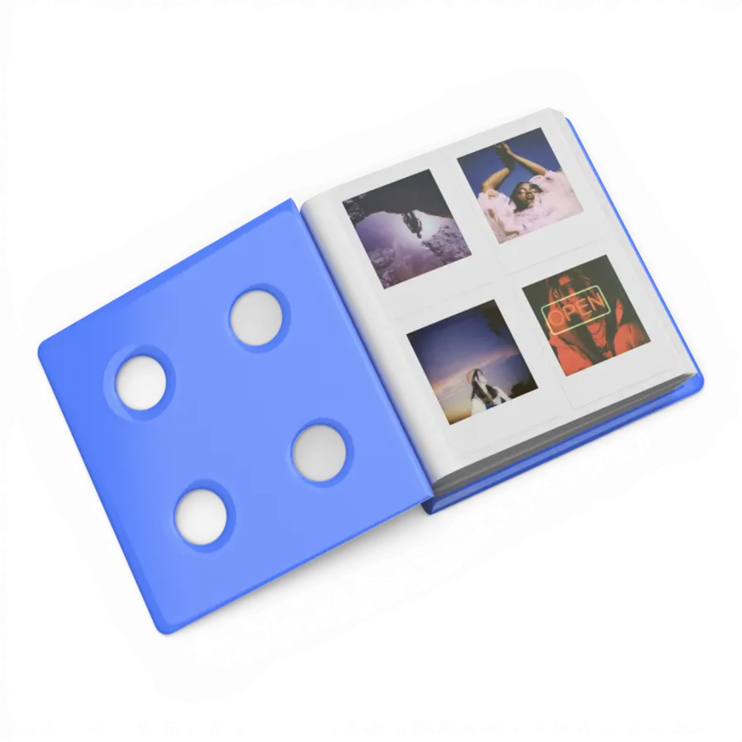 Polaroid GO Puffy Large фотоальбом открытый с местом для Polaroid Go фото