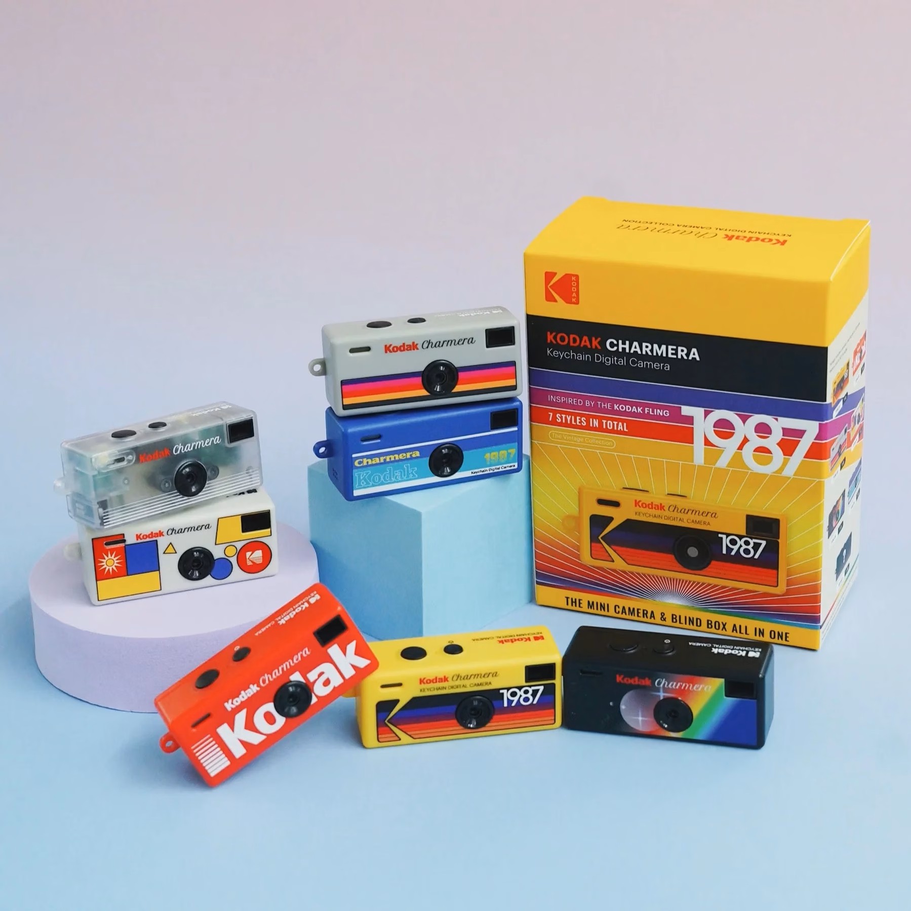Kodak Charmera камера-брелок — купить ретро мини камеру, blind box
