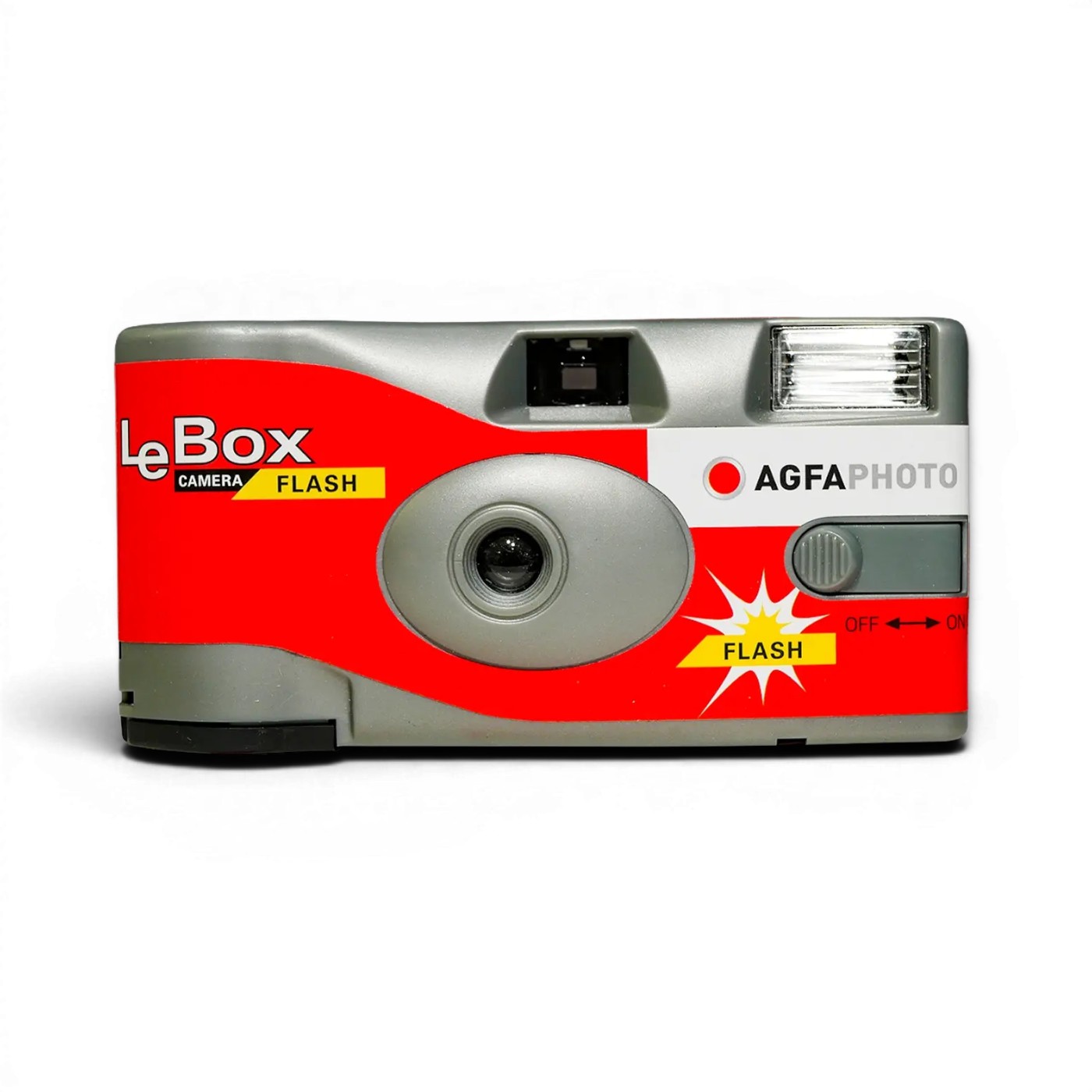 Одноразова плівкова камера AgfaPhoto LeBox 400 27 Flash із вбудованим спалахом