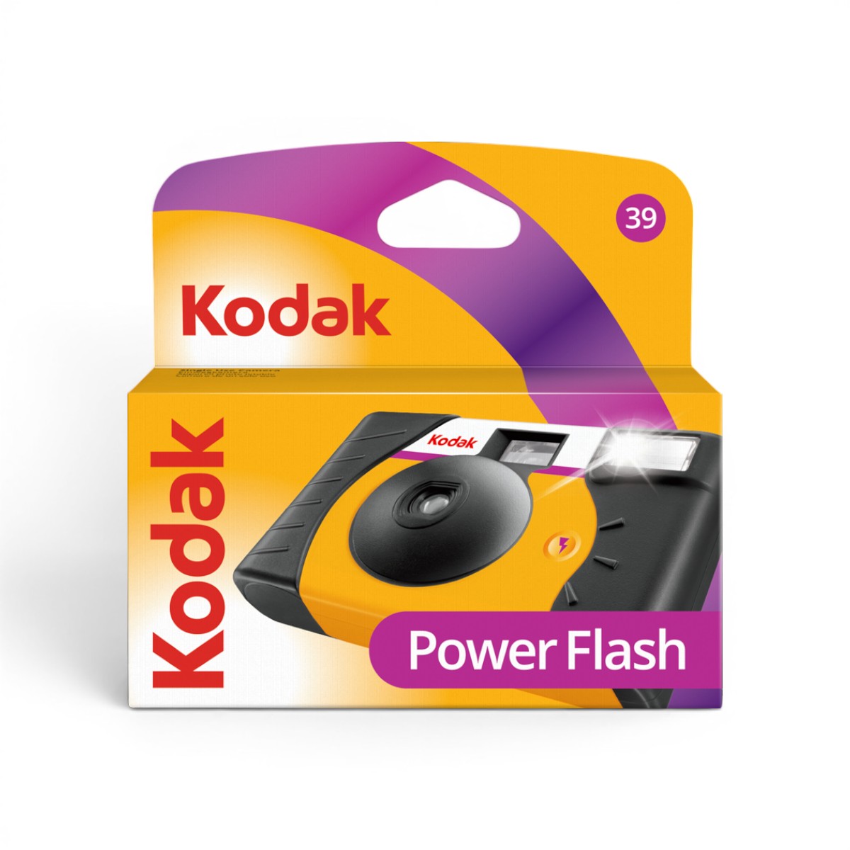 Одноразовая камера Kodak Power Flash на 39 кадров в фирменной упаковке