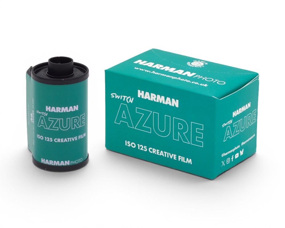 Креативна кольорова фотоплівка Harman Switch Azure ISO 125 формату 135 / 35 мм на 36 кадрів