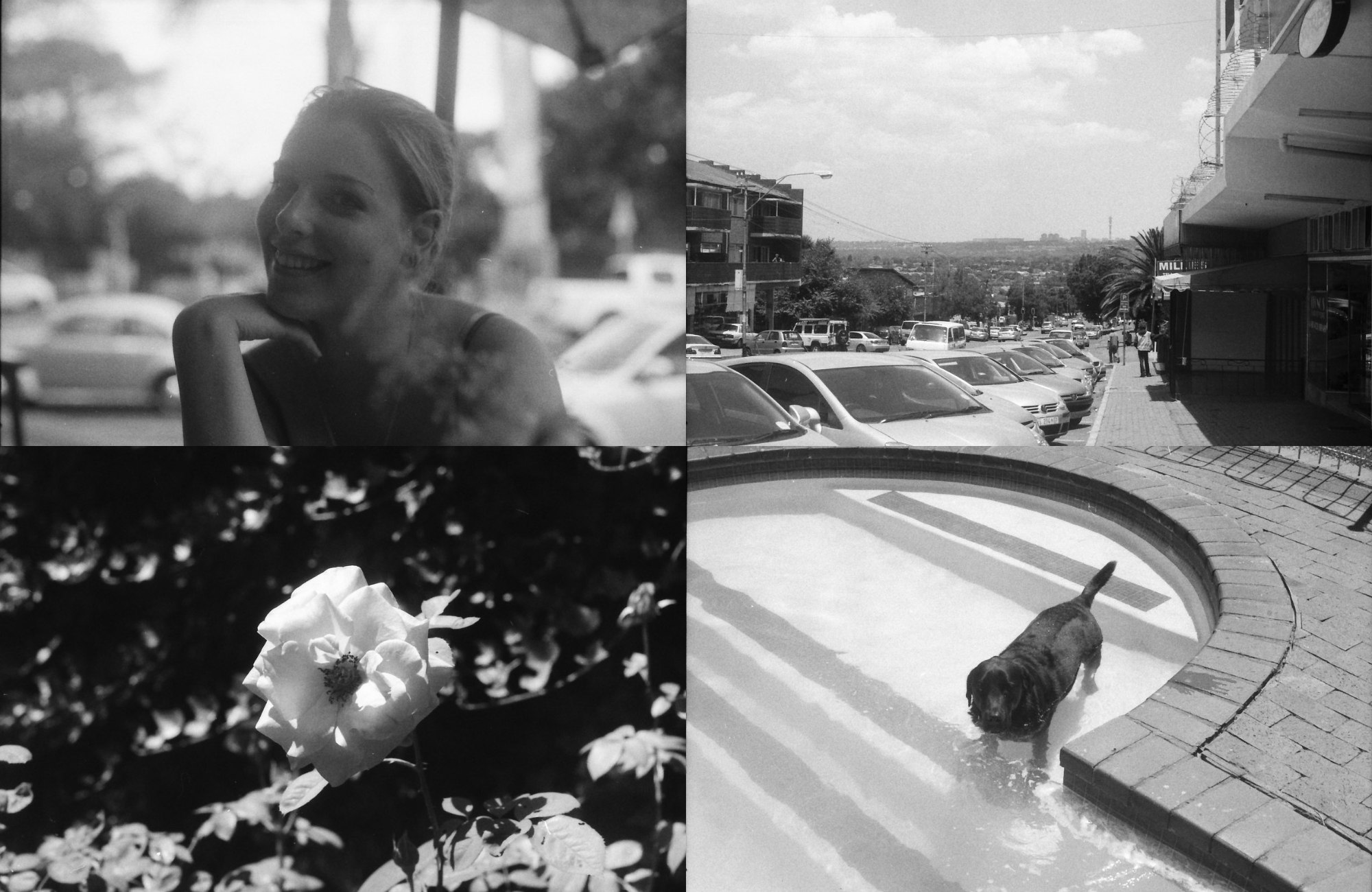 Примеры портретной, уличной, предметной и повседневной чёрно-белой фотографии на плёнку Ilford FP4 Plus