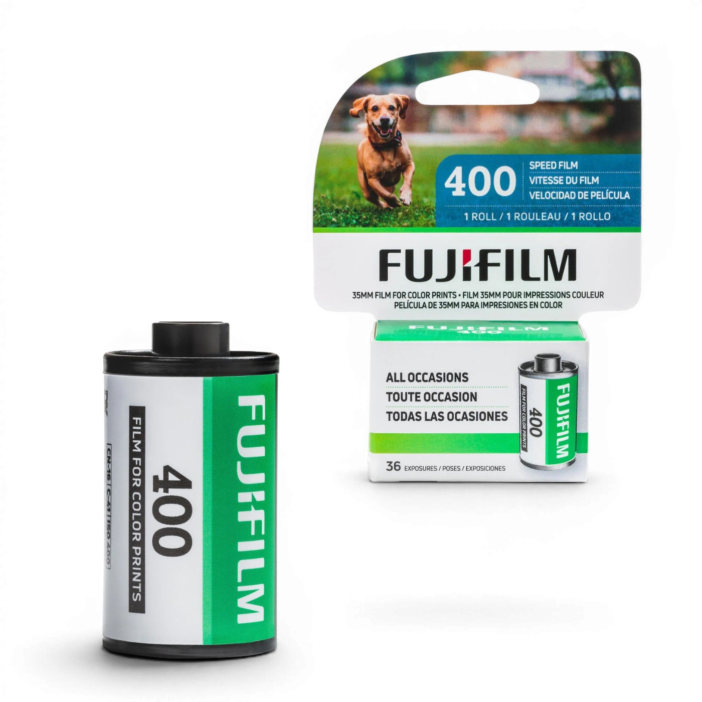 Кольорова фотоплівка Fujifilm 400 Color формату 135 / 35 мм на 36 кадрів