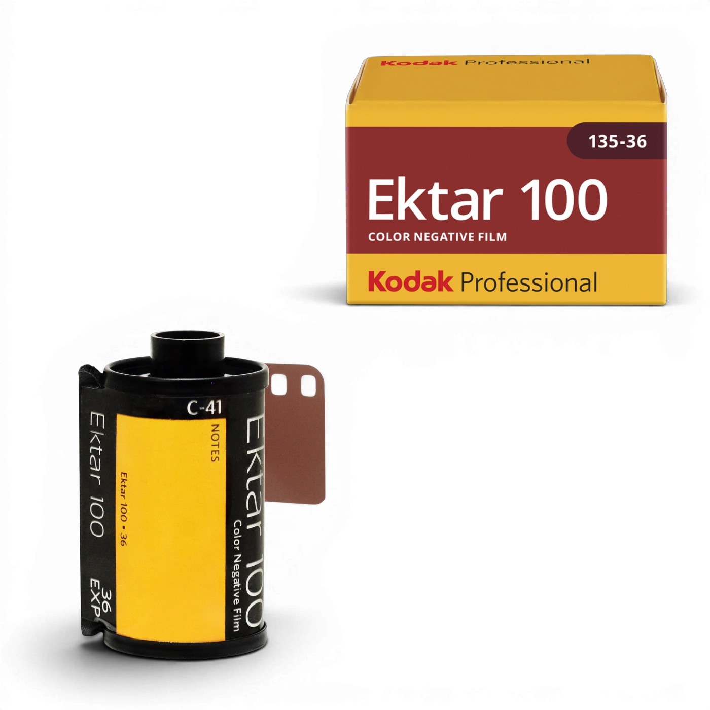 Профессиональная цветная фотопленка Kodak Ektar 100 формата 135 / 35 мм на 36 кадров