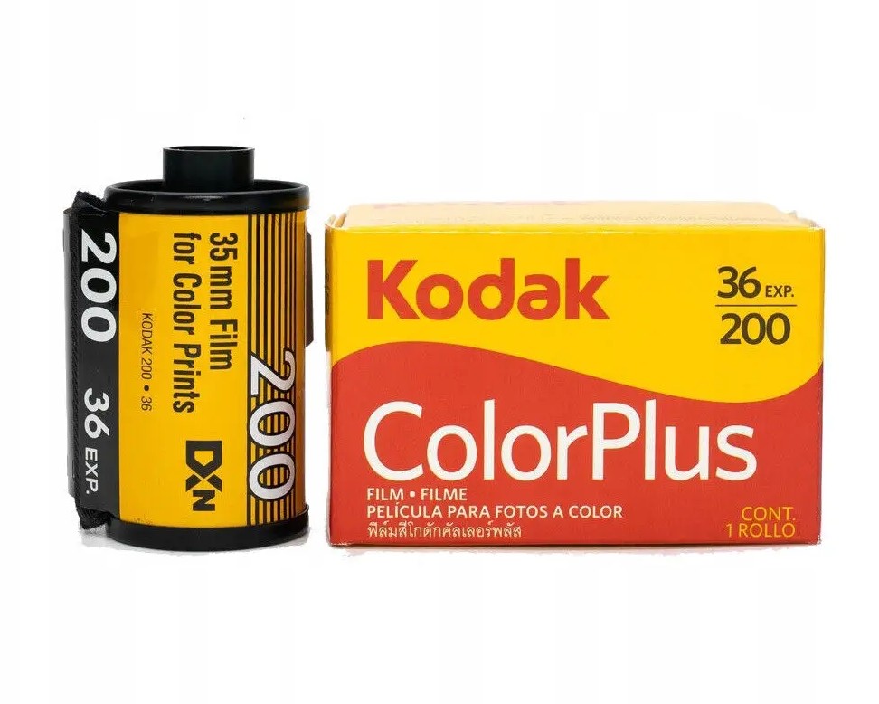 Цветная фотопленка Kodak ColorPlus 200 формата 135 / 35 мм на 36 кадров