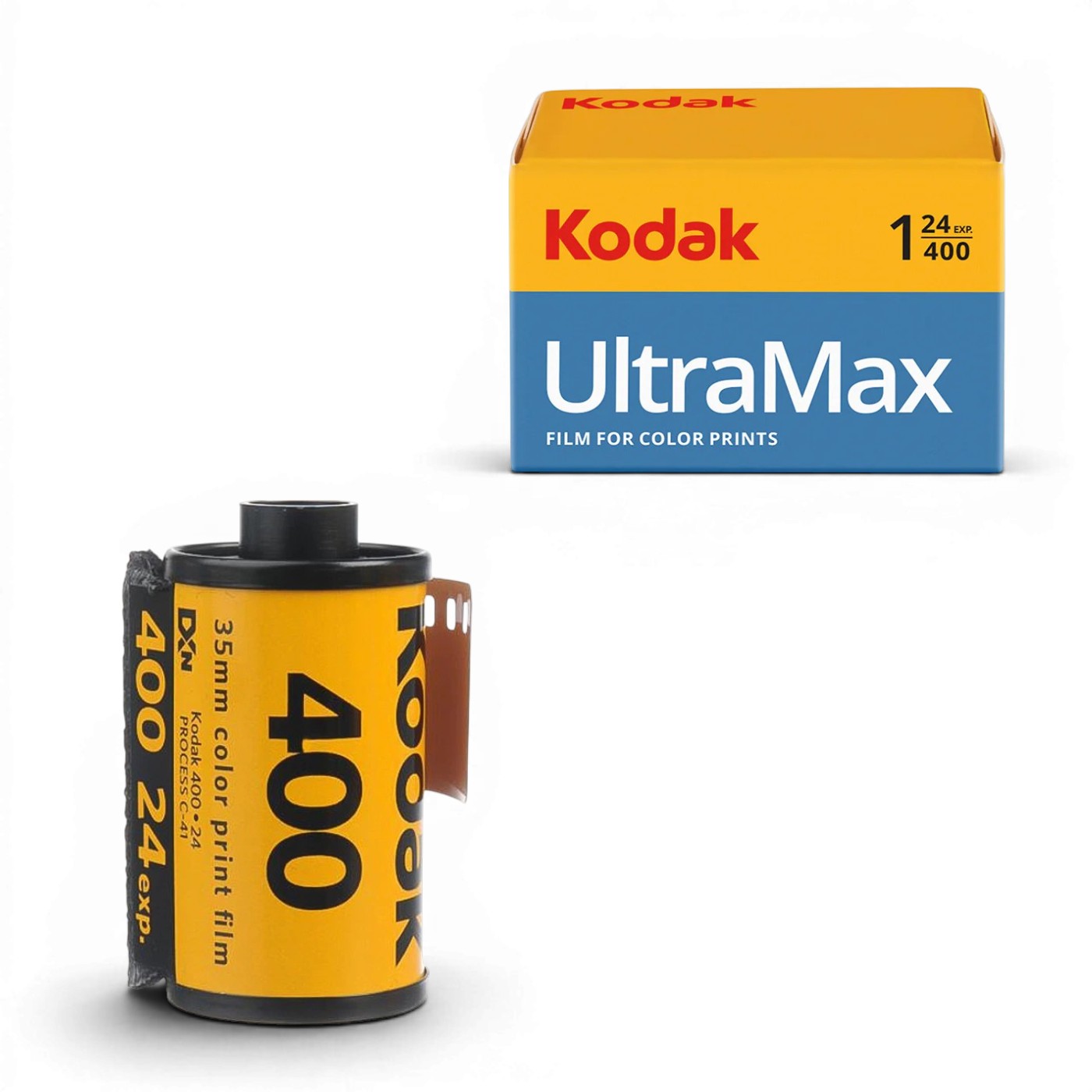 Кольорова фотоплівка Kodak UltraMax 400 формату 135 / 35 мм на 24 кадри