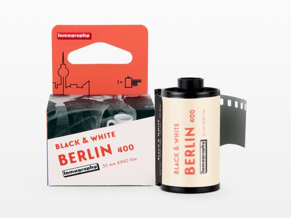 Чорно-біла фотоплівка Berlin Kino B&W 35 mm ISO 400 на 36 кадрів