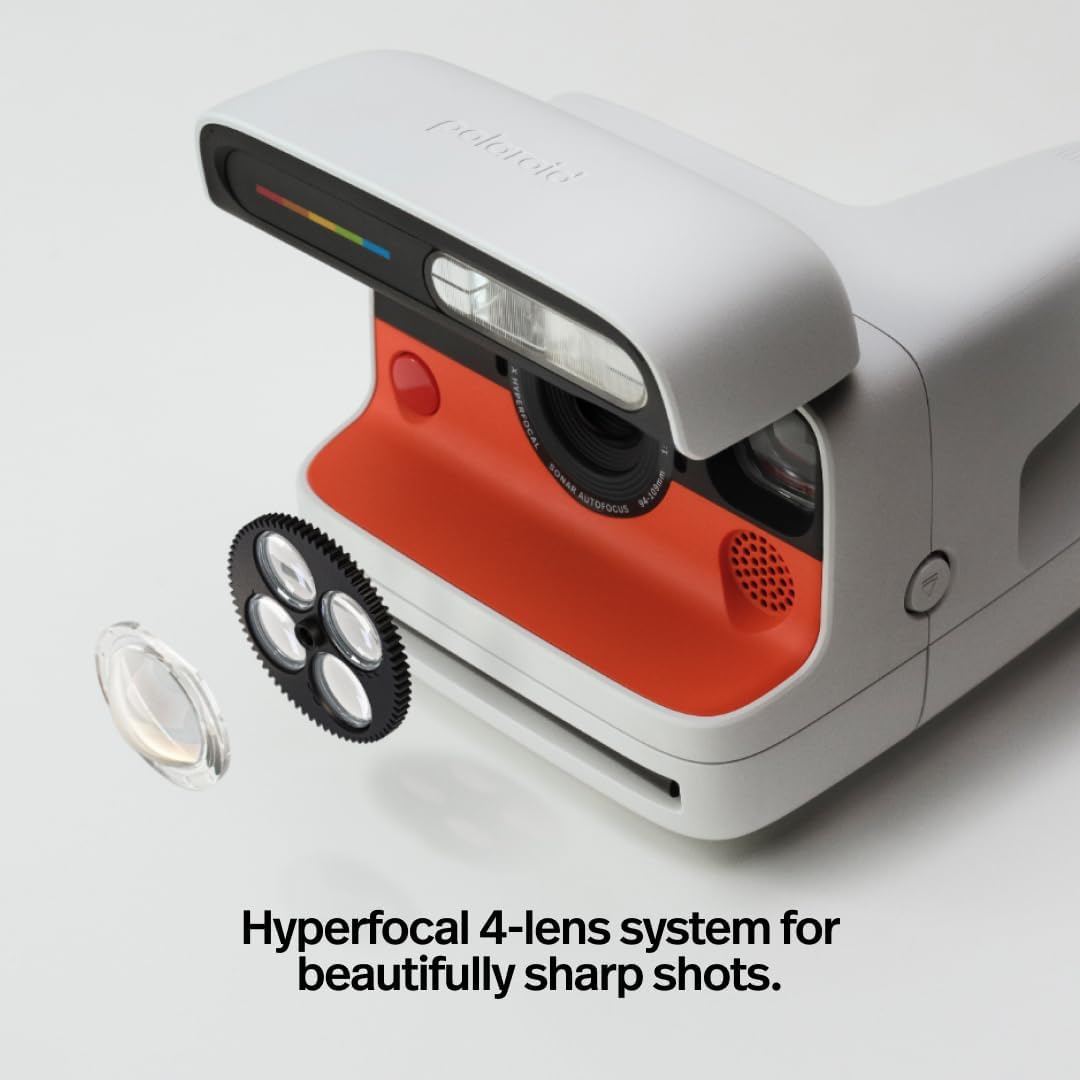 4-линзовая система Polaroid Flip для более четких моментальных фото