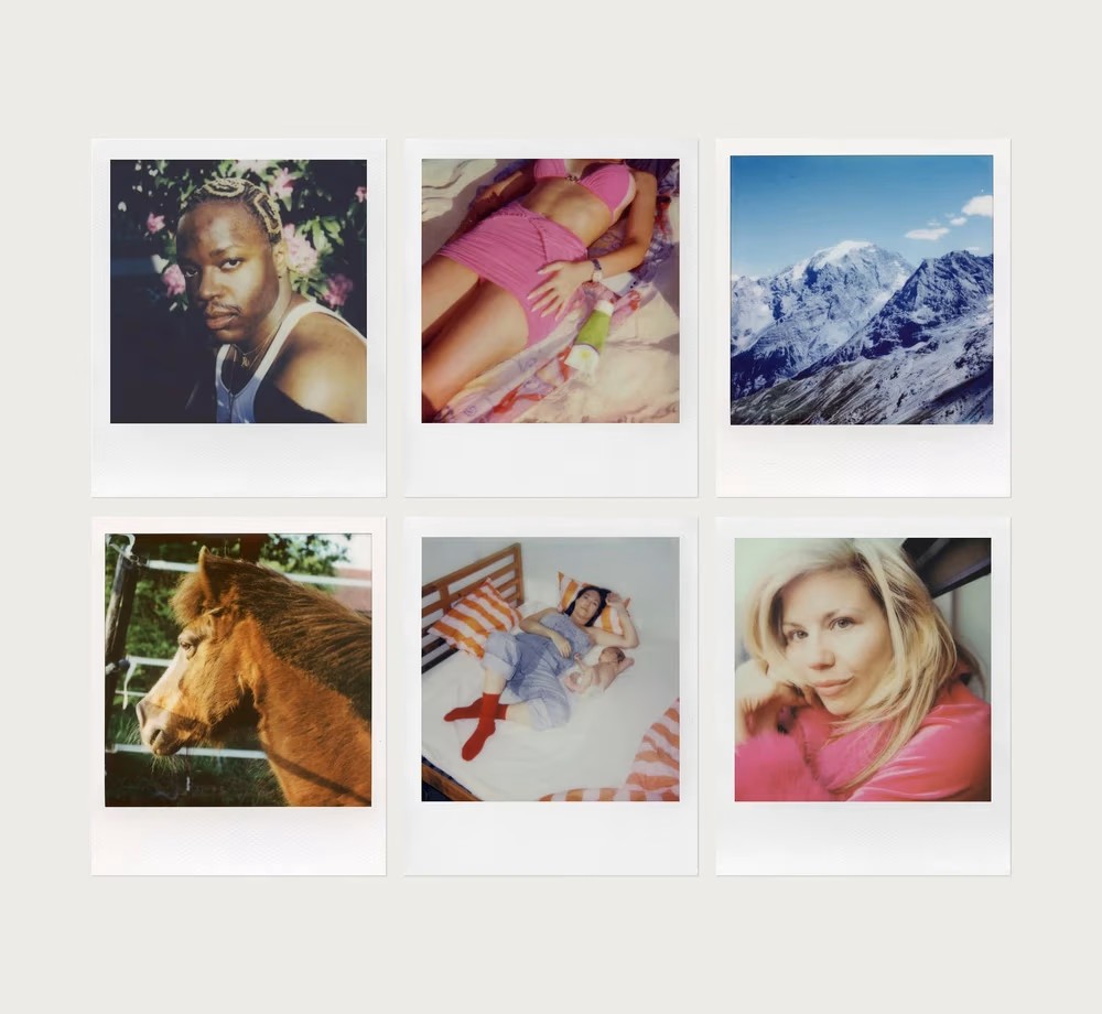 Полноразмерные Polaroid-кадры, снятые на Polaroid Flip