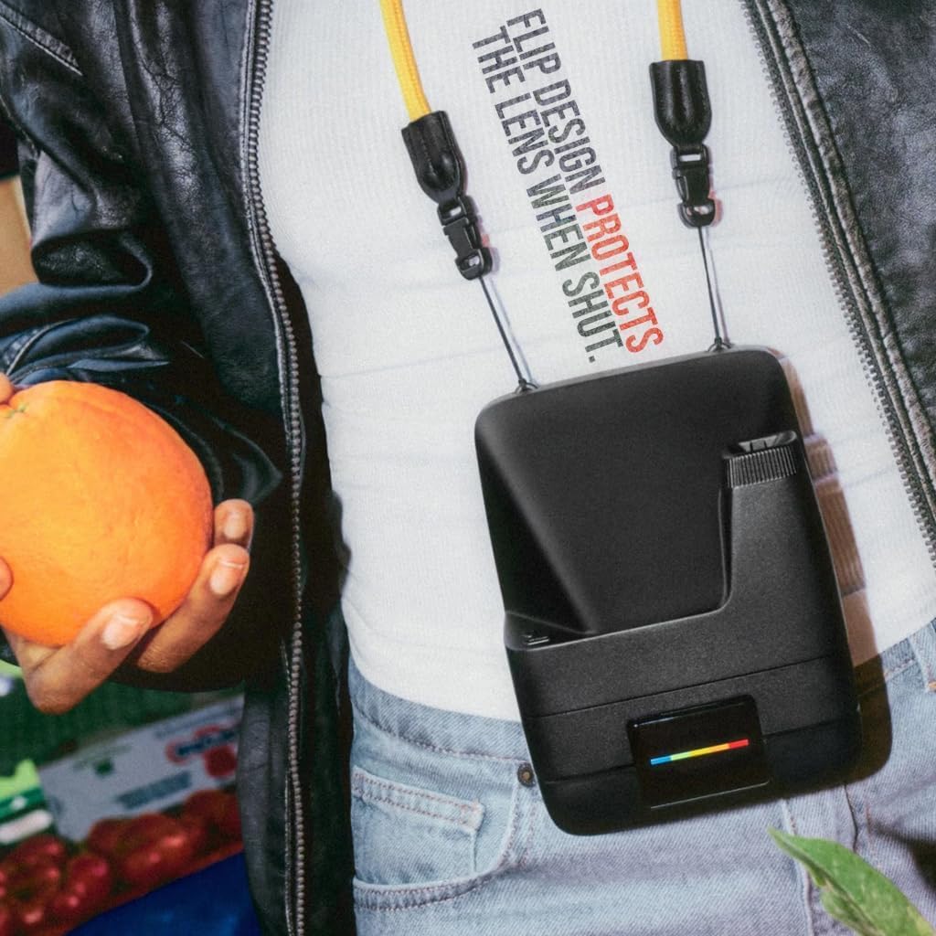 Закрытая камера Polaroid Flip с крышкой для защиты объектива