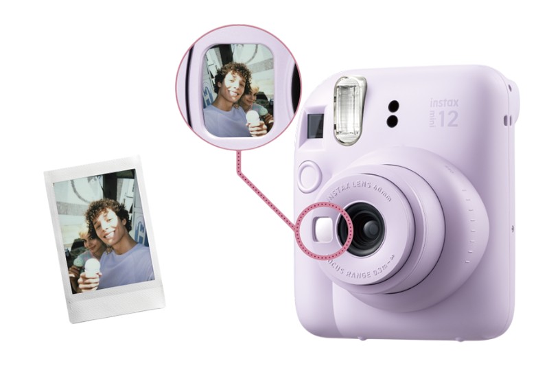 Fujifilm INSTAX MINI 12 Lilac Purple с зеркалом для селфи