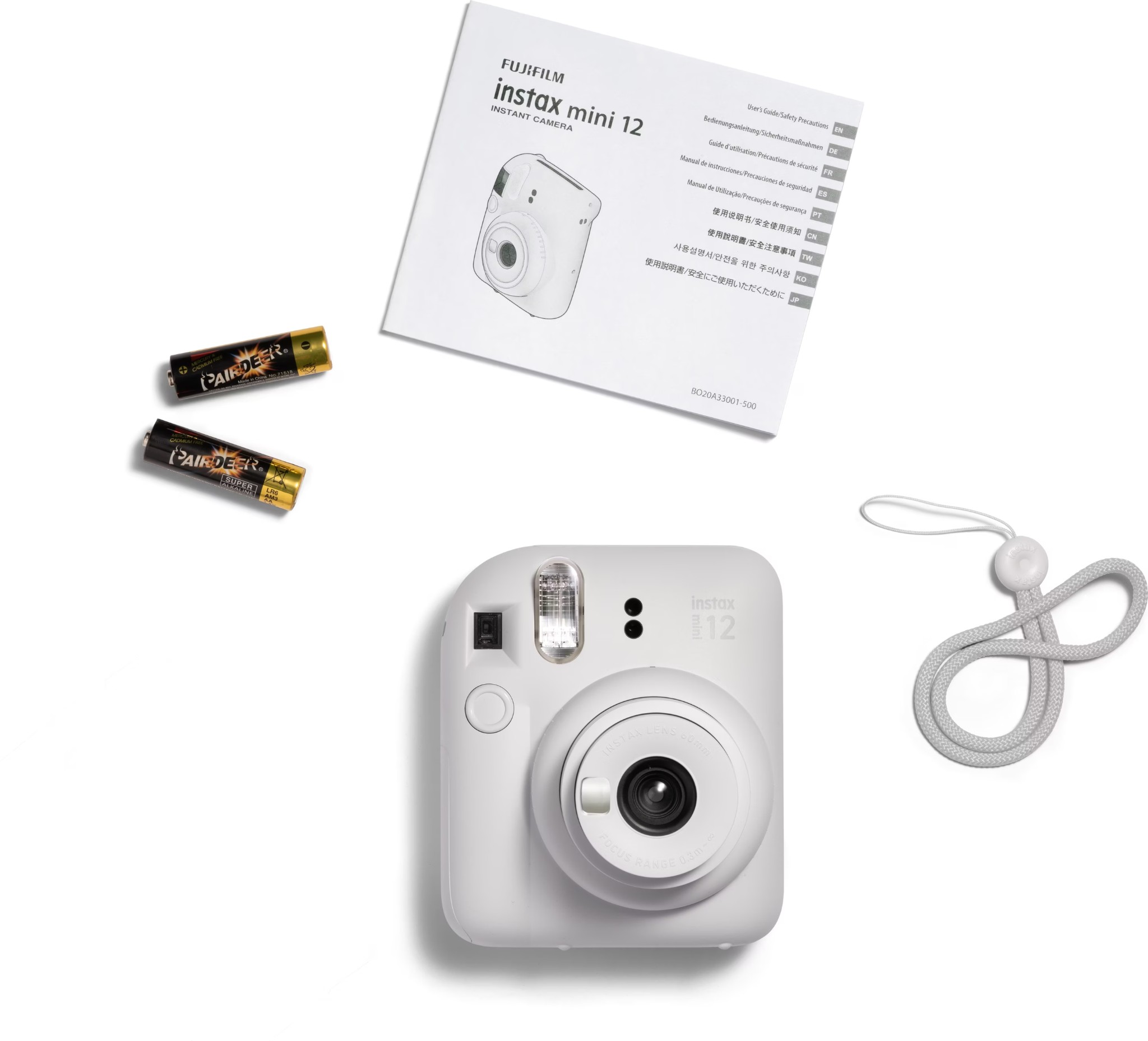 Комплектация Fujifilm INSTAX MINI 12