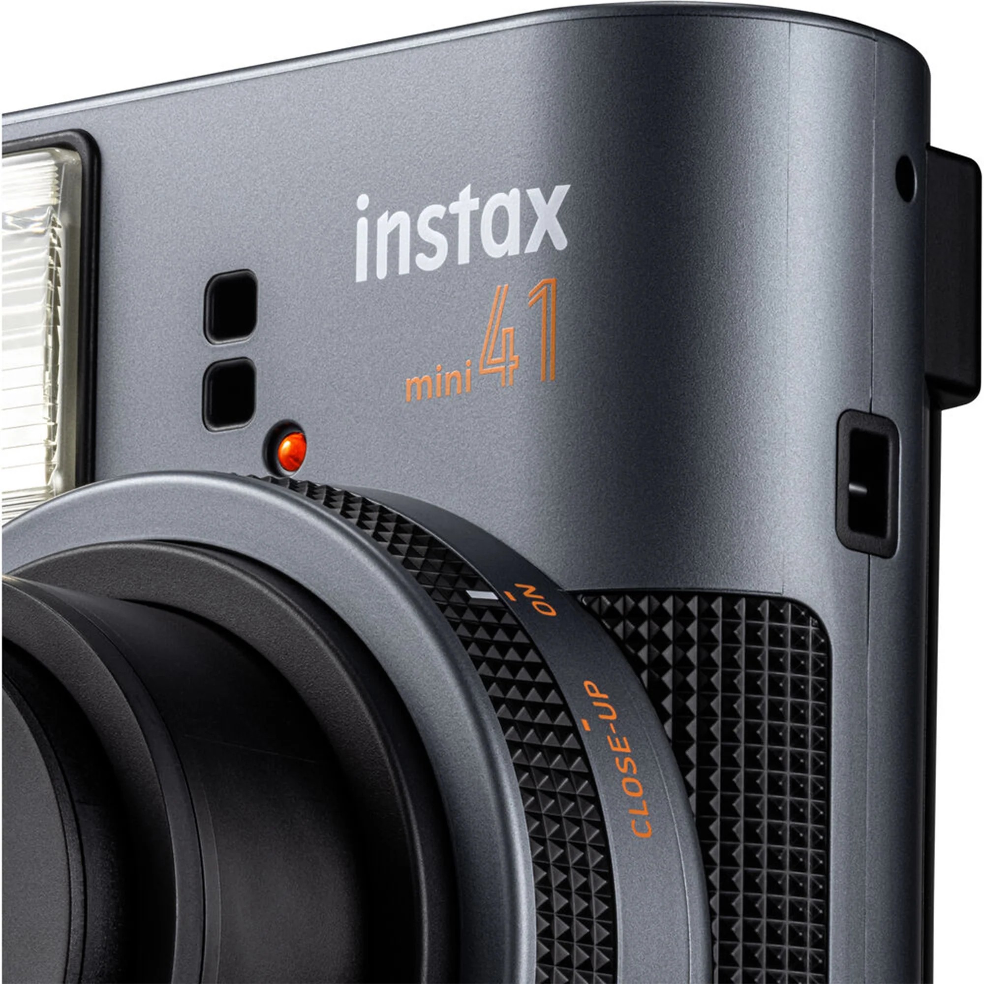 Включение режима крупного плана Fujifilm INSTAX MINI 41 поворотом объектива