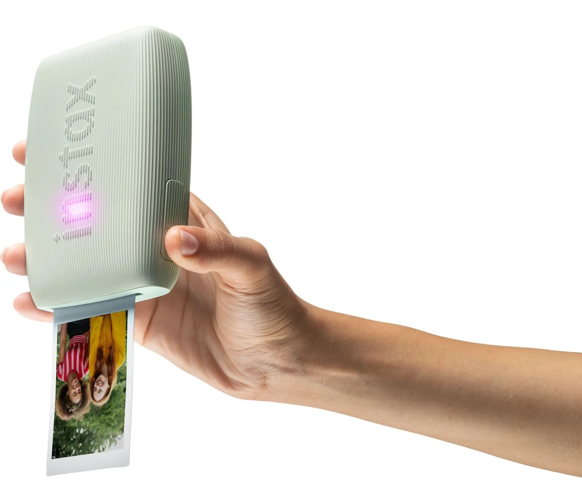Компактний корпус і кольори Fujifilm INSTAX Mini Link 3 Clay White, Rose Pink і Sage Green