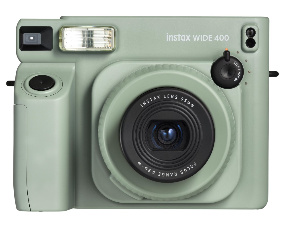 Фронтальный вид Fujifilm INSTAX WIDE 400 Green