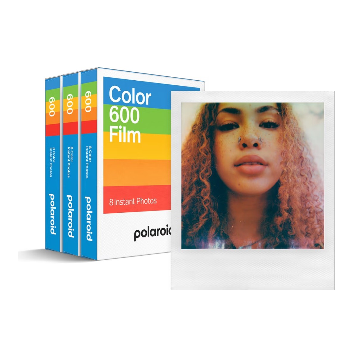 Набор Polaroid Color 600 Film из трех кассет для 24 мгновенных фото