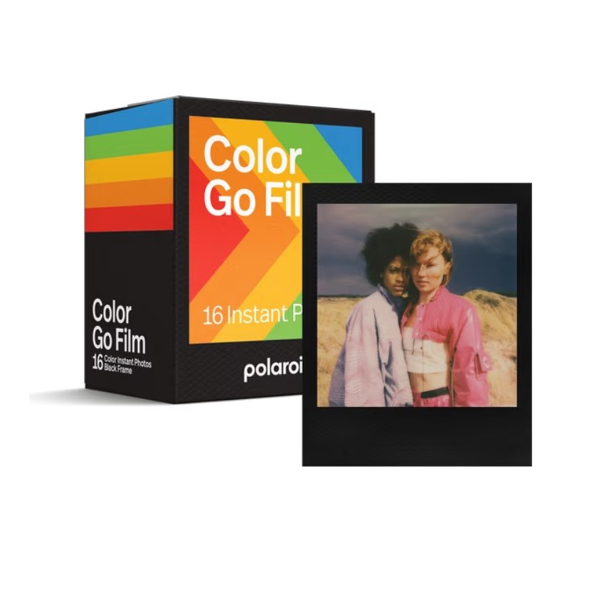Две кассеты Polaroid Go Color Film Black Frame Edition на 16 цветных кадров