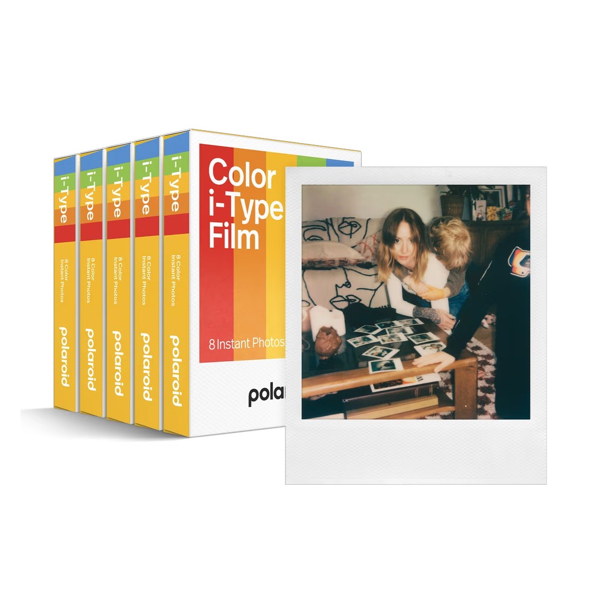 Набір Polaroid Color i-Type Film X5 для 40 миттєвих фото