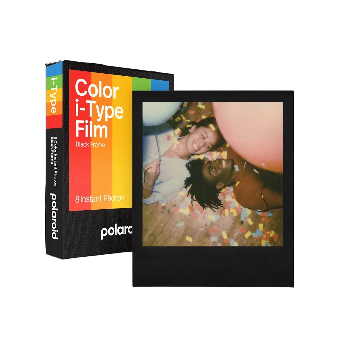 Касета Polaroid Color i-Type Black Frame Film з чорною рамкою