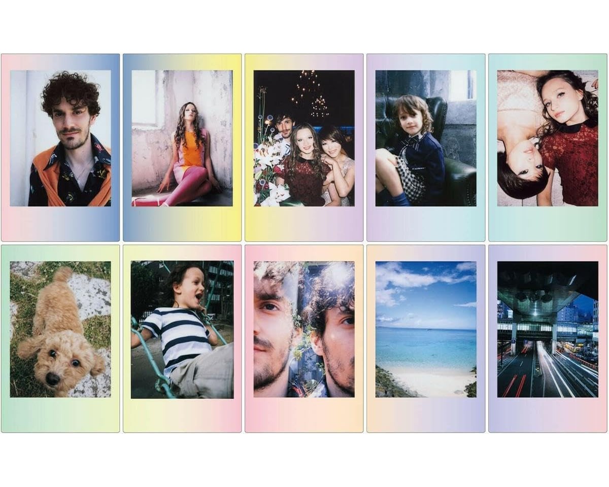 Примеры снимков Fujifilm INSTAX Mini Macaron с пастельными рамками