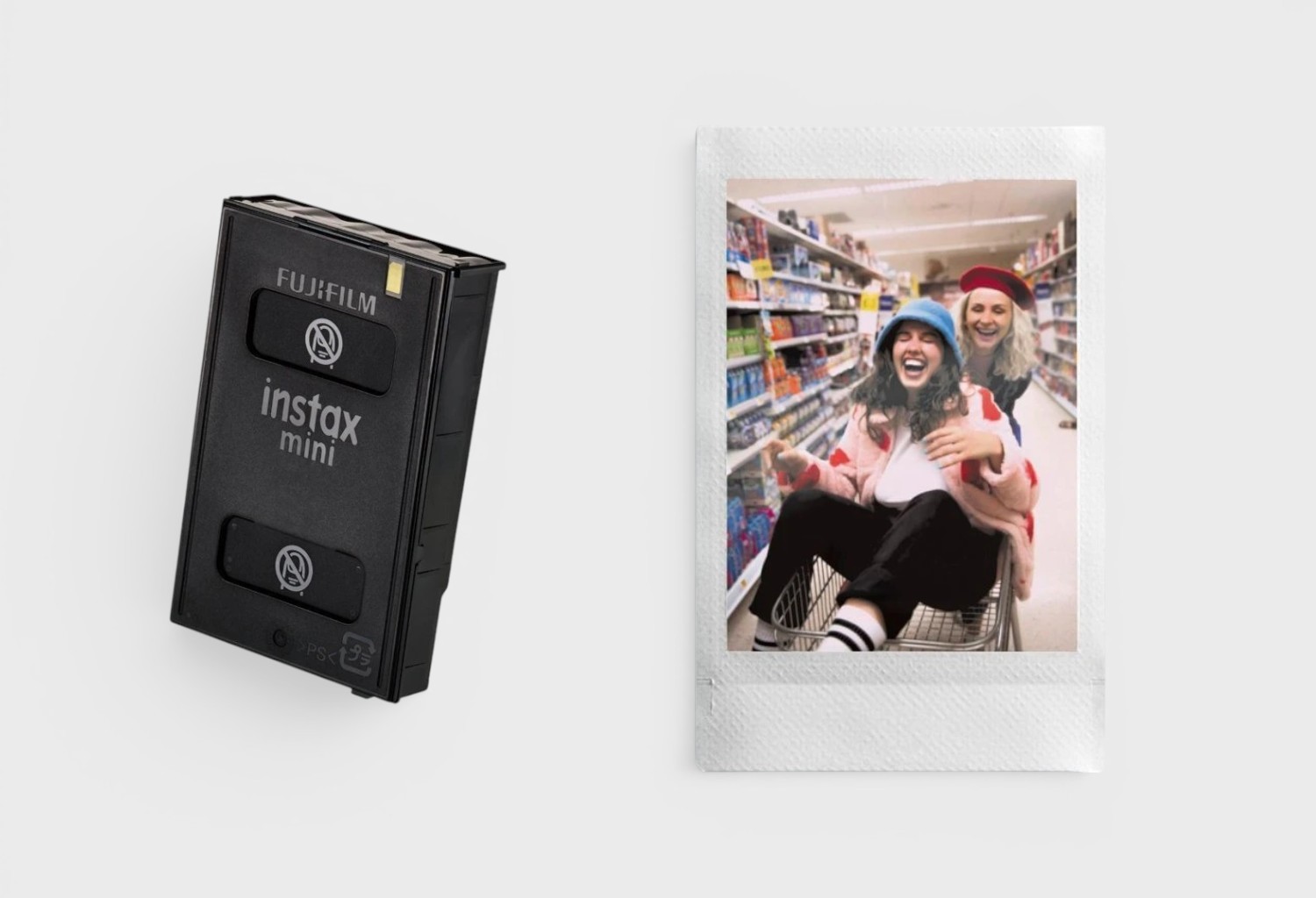Кассета Fujifilm INSTAX Mini White на 10 цветных кадров с белой рамкой