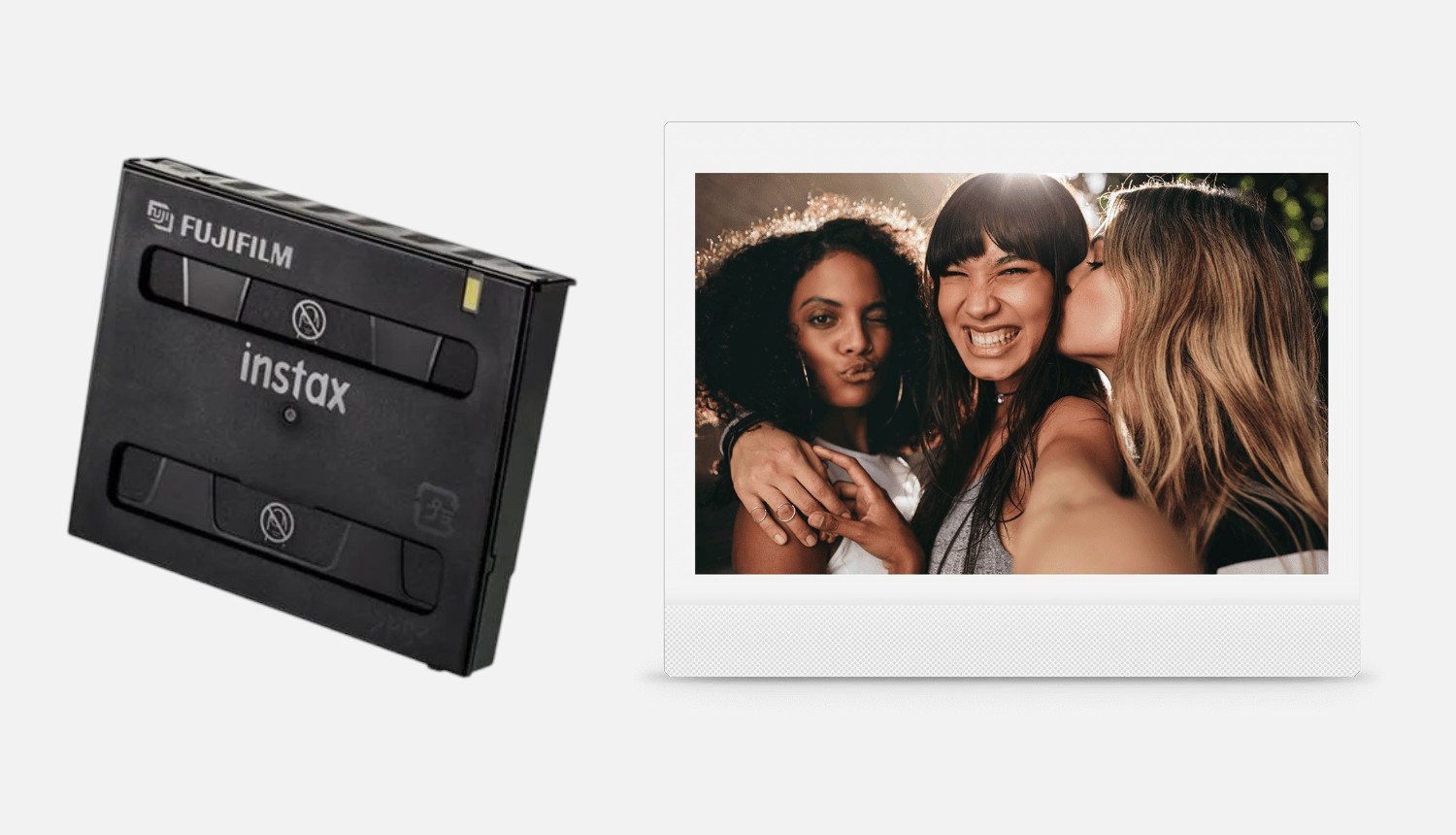 Касета Fujifilm INSTAX Wide Film на 10 кольорових кадрів із білою рамкою