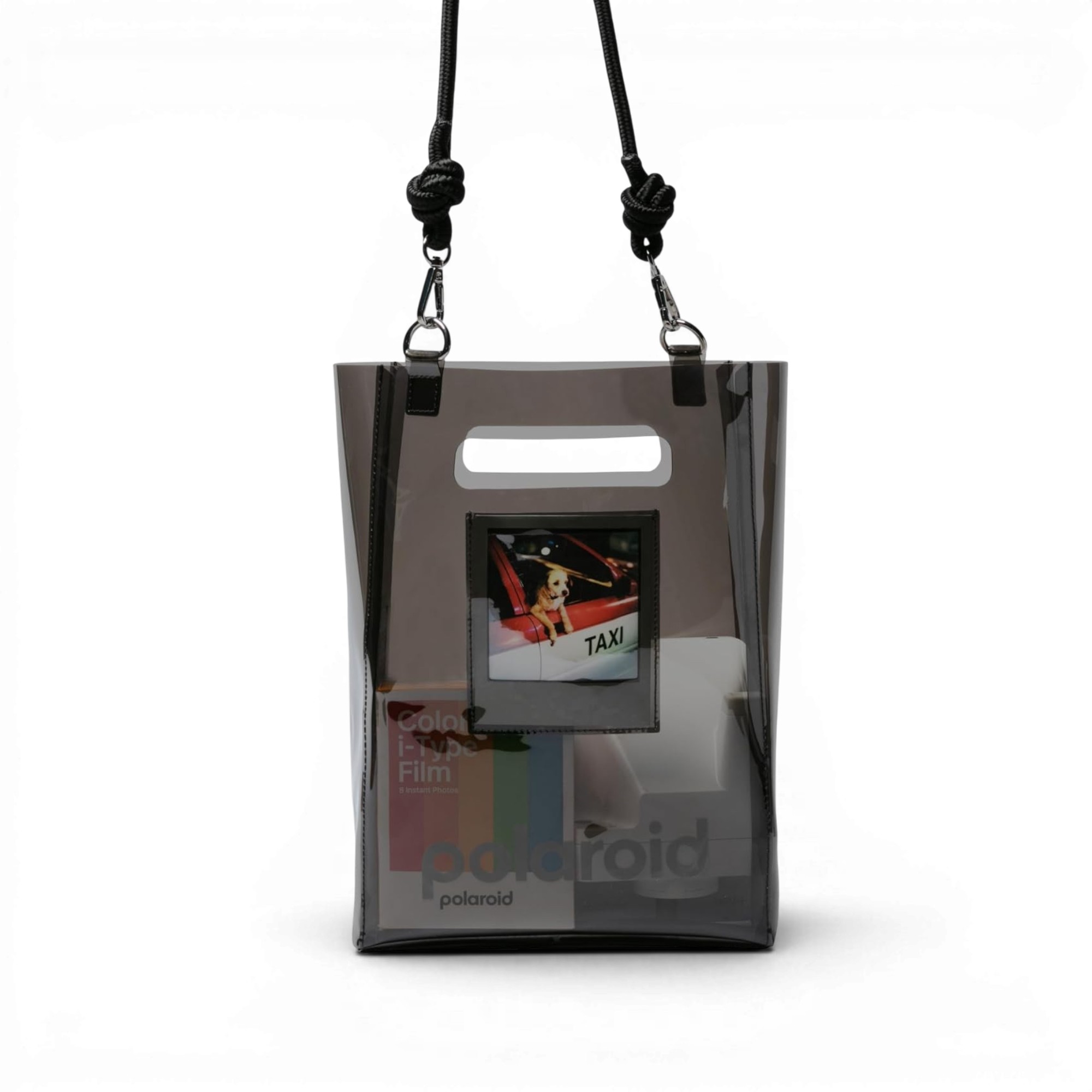 Polaroid Bucket Bag Clear з кишенею для фото