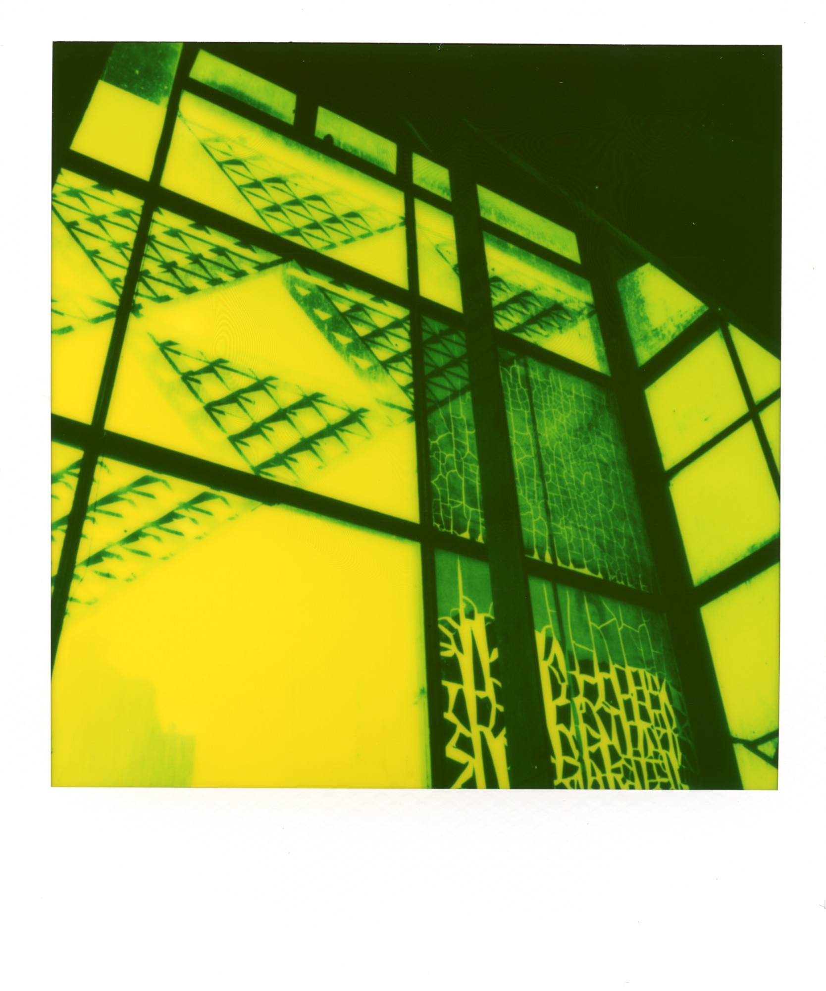 Кольоровий Polaroid-кадр