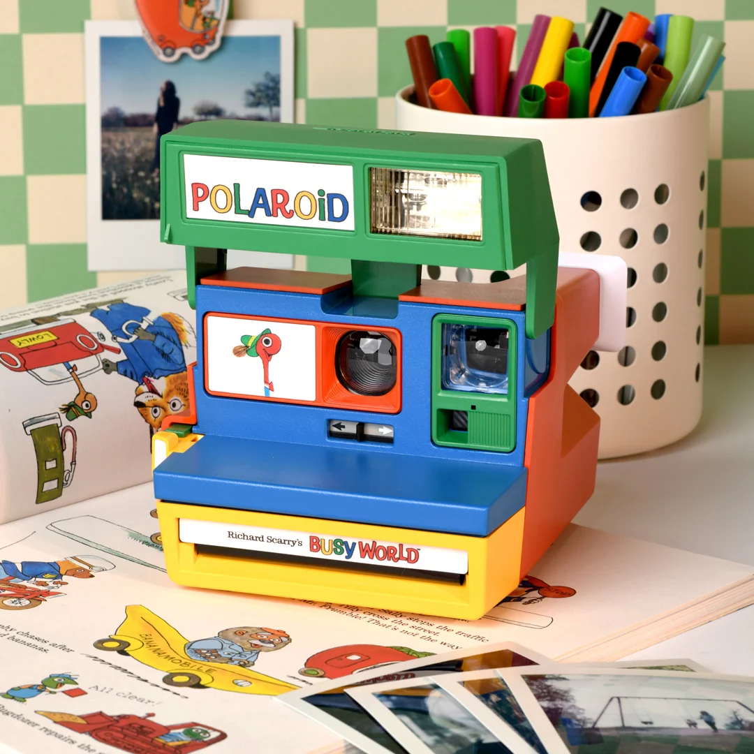 Камера миттєвого друку Retrospekt Polaroid 600 Richard Scarry's Busy World